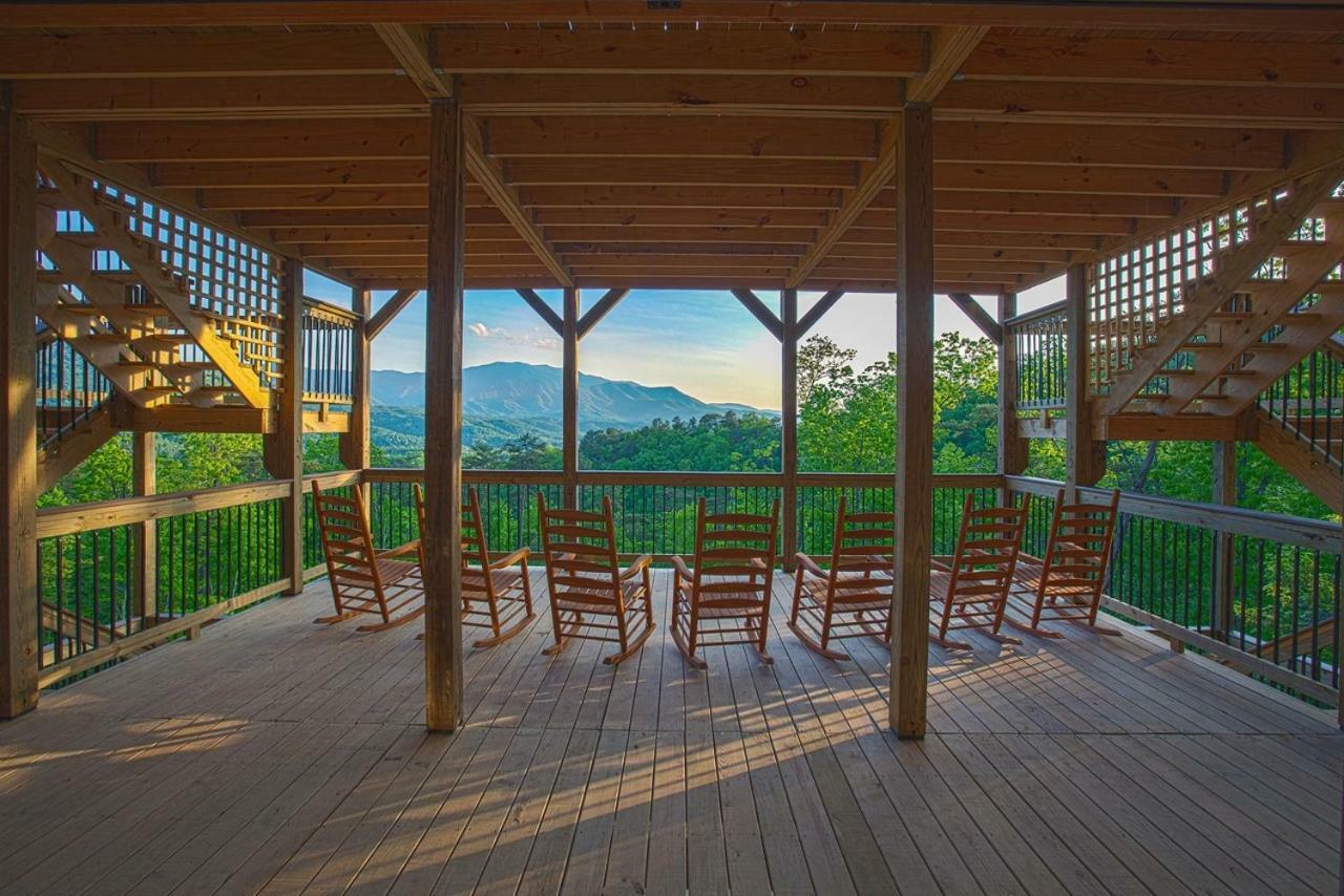 Gatlinburg Mansion Cabin Pittman Center Bagian luar foto